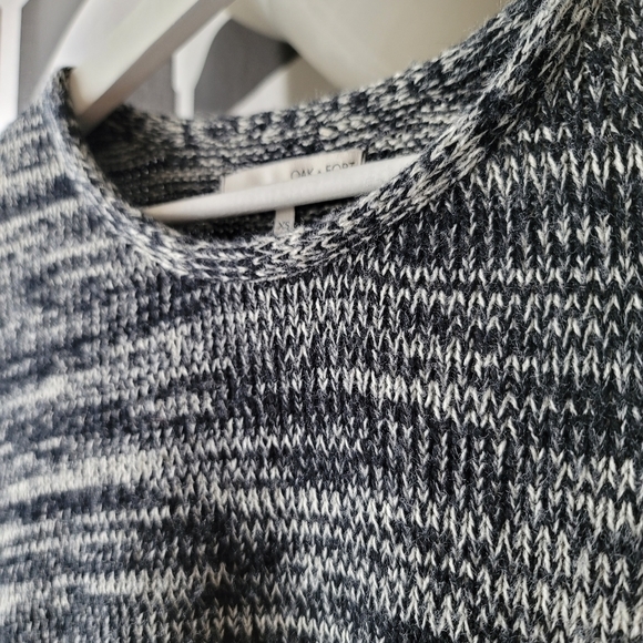 Oak + Fort Pullover Crew Neck Ribbed Knit Sweater Size XS - Picture 11 of 15